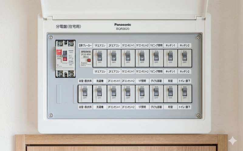 分電盤工事・アンペア変更
